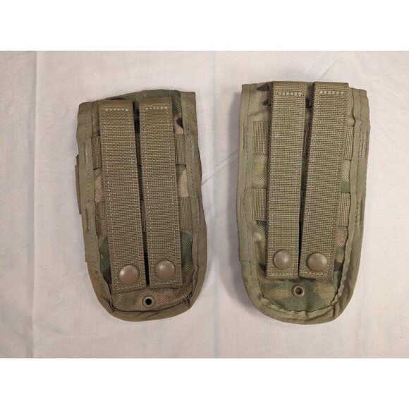 2 - USGI Army Molle DOUBLE 2 MAG Magazine POUCH MULTICAM / OCP 8465-01-580-0701 - Picture 2 of 4